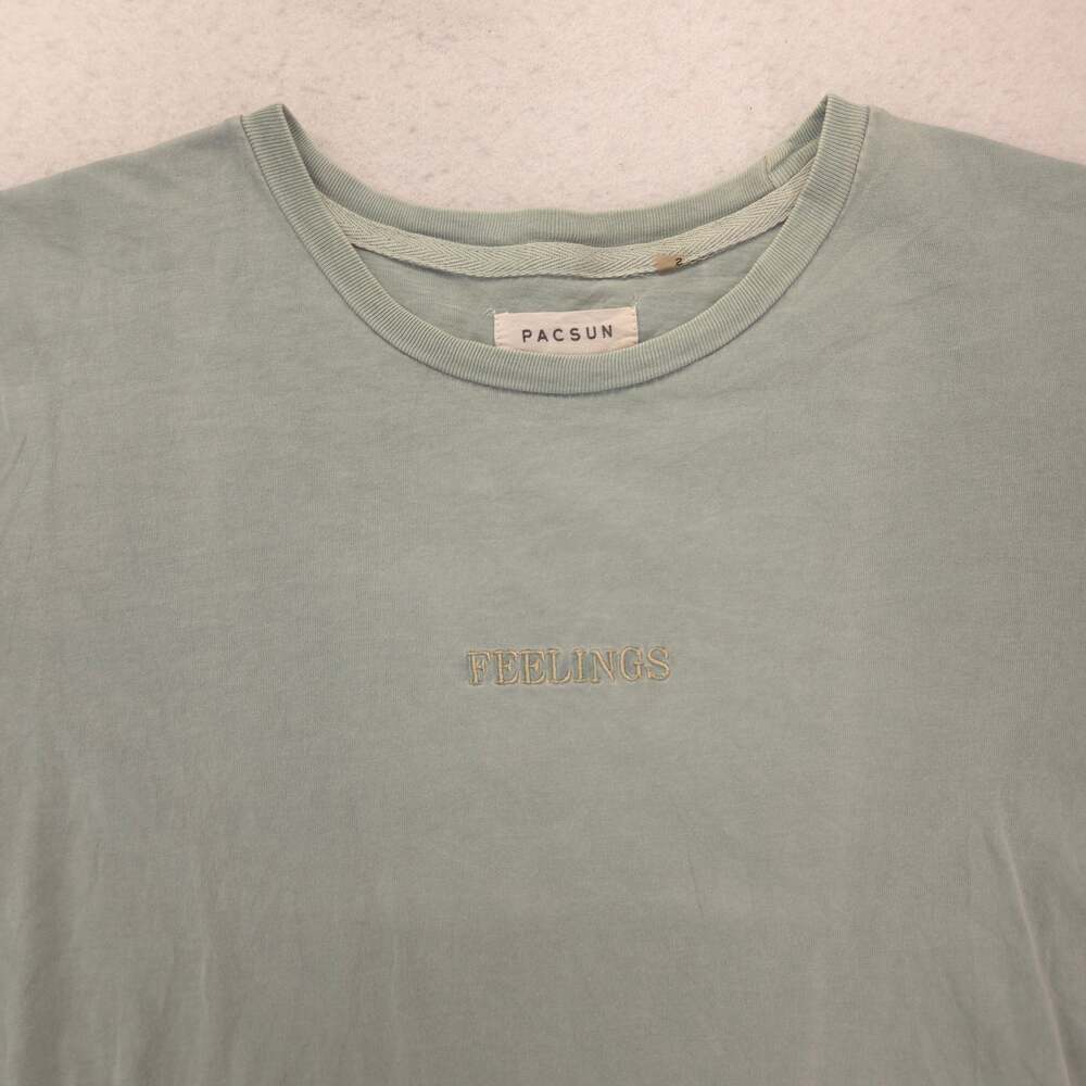 PacSun Casual Crew Neck Short Sleeve T Shirt Mens Size Small S Green